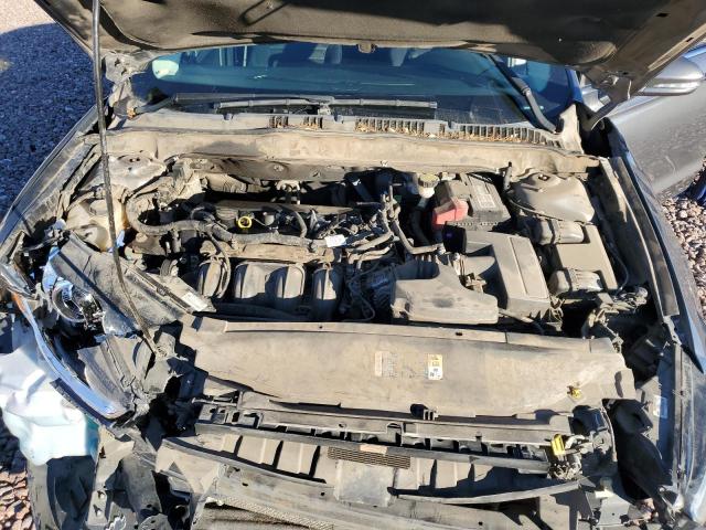 3FA6P0H72ER177198 - 2014 FORD FUSION SE GRAY photo 11