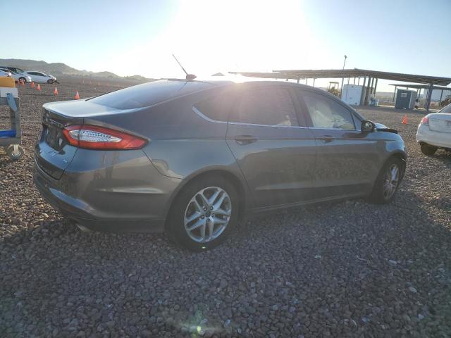 3FA6P0H72ER177198 - 2014 FORD FUSION SE GRAY photo 3