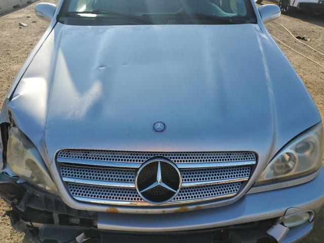 4JGAB57E65A549616 - 2005 MERCEDES-BENZ ML 350 SILVER photo 11