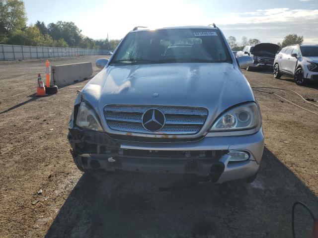 4JGAB57E65A549616 - 2005 MERCEDES-BENZ ML 350 SILVER photo 5