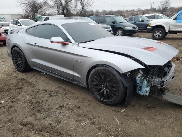 1FA6P8CF9M5126022 - 2021 FORD MUSTANG GT SILVER photo 4
