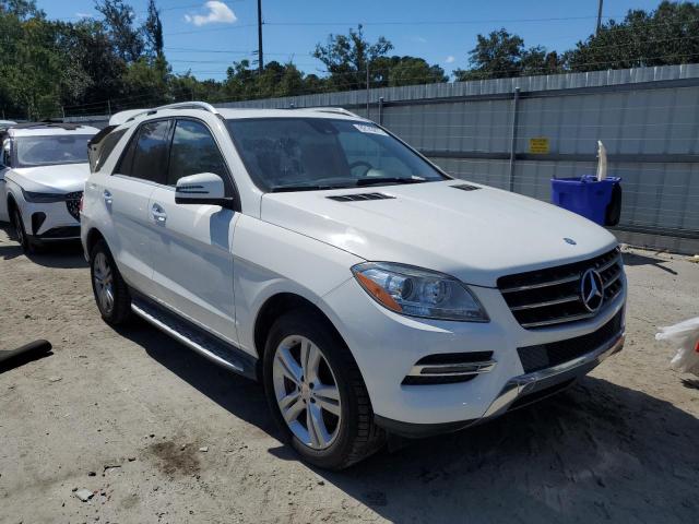 4JGDA5HB8EA426582 - 2014 MERCEDES-BENZ ML 350 4MATIC WHITE photo 4