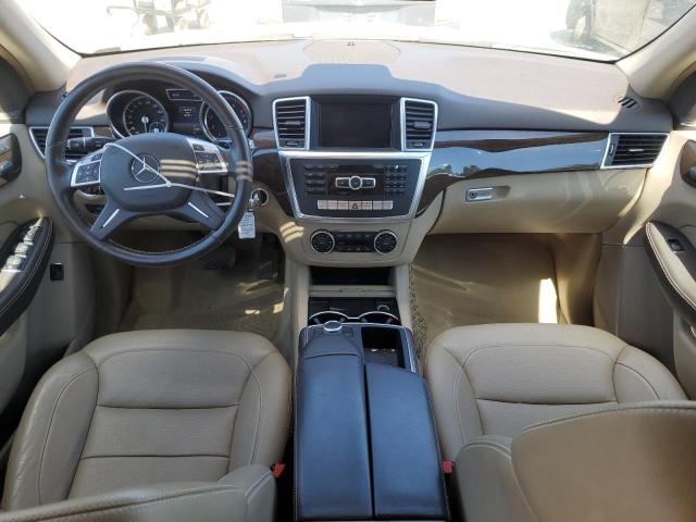 4JGDA5HB8EA426582 - 2014 MERCEDES-BENZ ML 350 4MATIC WHITE photo 8