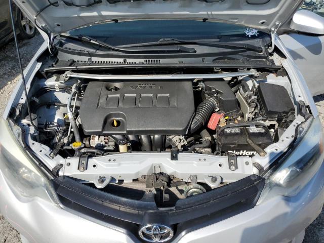 2T1BURHE8EC214720 - 2014 TOYOTA COROLLA L SILVER photo 11