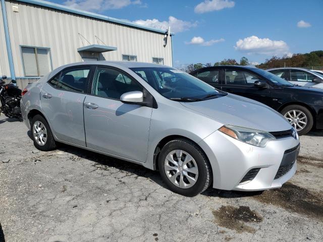 2T1BURHE8EC214720 - 2014 TOYOTA COROLLA L SILVER photo 4