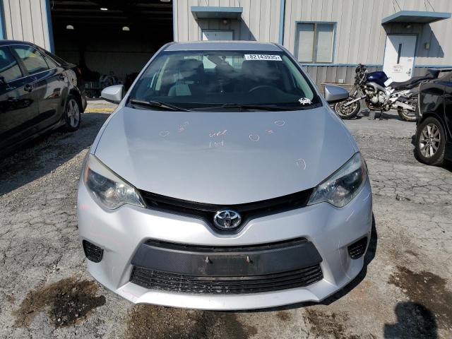 2T1BURHE8EC214720 - 2014 TOYOTA COROLLA L SILVER photo 5
