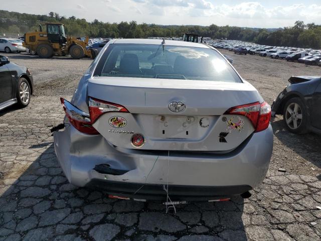 2T1BURHE8EC214720 - 2014 TOYOTA COROLLA L SILVER photo 6