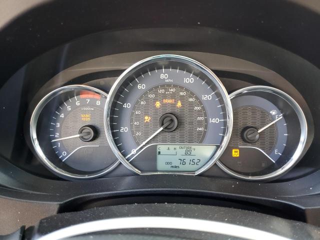 2T1BURHE8EC214720 - 2014 TOYOTA COROLLA L SILVER photo 9