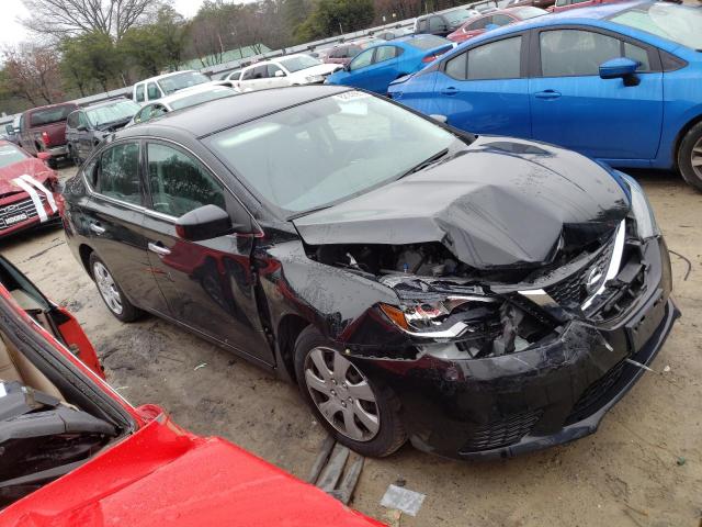 3N1AB7AP6KY390648 - 2019 NISSAN SENTRA S BLACK photo 4