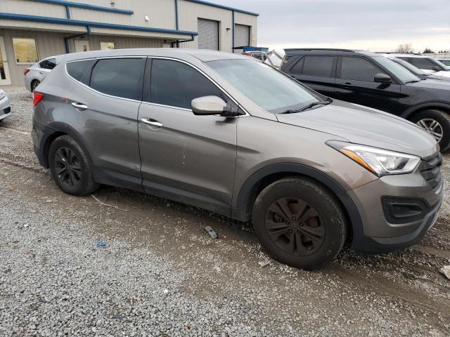 5XYZT3LB6EG191745 - 2014 HYUNDAI SANTA FE S GRAY photo 4