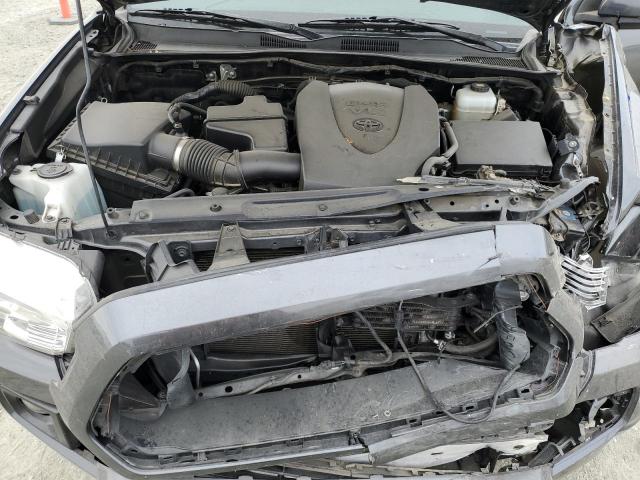 3TMCZ5ANXJM171203 - 2018 TOYOTA TACOMA DOUBLE CAB ნაცრისფერი ფოტო 11