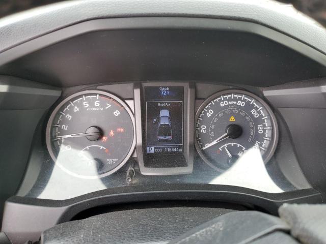 3TMCZ5ANXJM171203 - 2018 TOYOTA TACOMA DOUBLE CAB ნაცრისფერი ფოტო 9