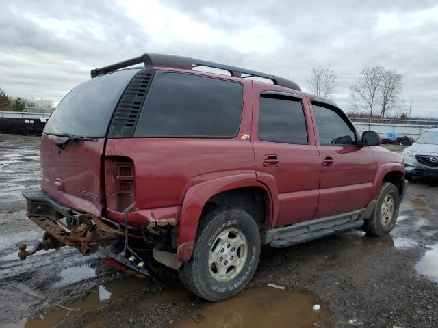 1GNEK13Z94R198800 - 2004 CHEVROLET TAHOE K1500 MAROON photo 3