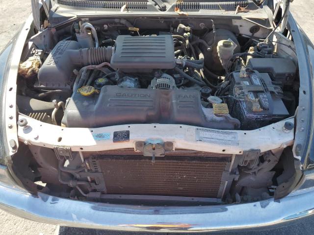 1B7GL22N7YS516611 - 2000 DODGE DAKOTA შავი ფოტო 11