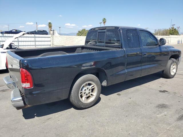 1B7GL22N7YS516611 - 2000 DODGE DAKOTA შავი ფოტო 3