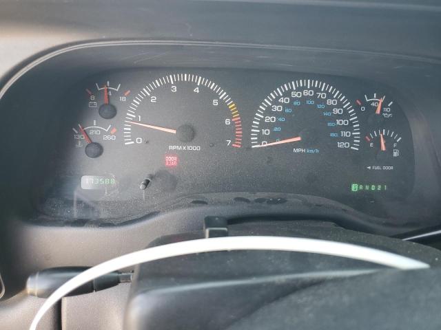 1B7GL22N7YS516611 - 2000 DODGE DAKOTA შავი ფოტო 9