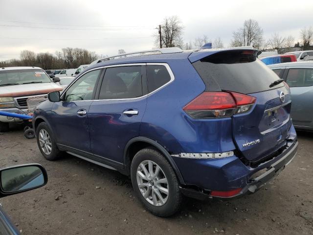 KNMAT2MTXKP517862 - 2019 NISSAN ROGUE S BLUE photo 2