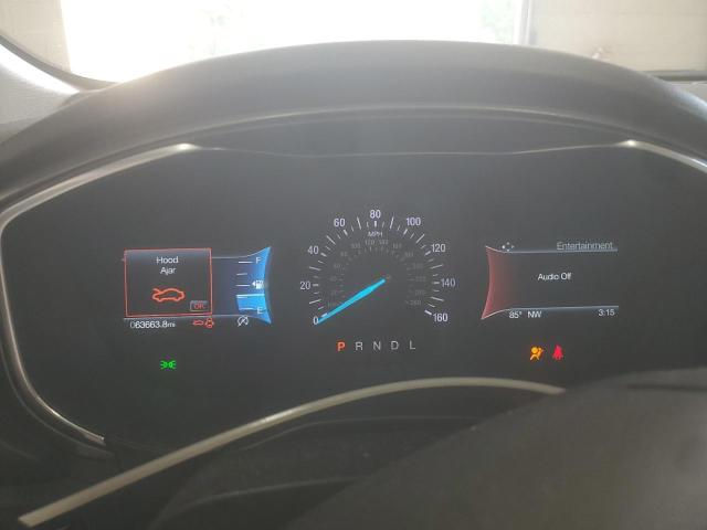 3FA6P0HD5LR237140 - 2020 FORD FUSION SE ნაცრისფერი ფოტო 9