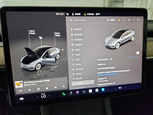 5YJ3E1EA8PF436953 - 2023 TESLA MODEL 3 石墨色 照片 9