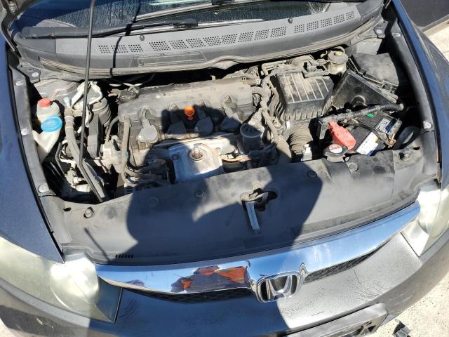 19XFA1F69BE009525 - 2011 HONDA CIVIC LX-S Մոխրագույն լուսանկար 11