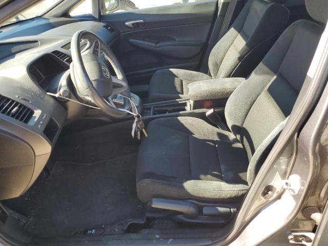 19XFA1F69BE009525 - 2011 HONDA CIVIC LX-S Մոխրագույն լուսանկար 7