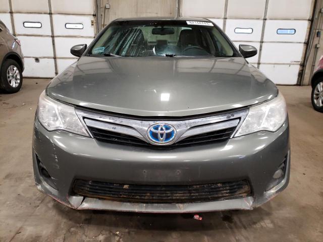 4T1BD1FK7CU013140 - 2012 TOYOTA CAMRY HYBRID GREEN photo 5