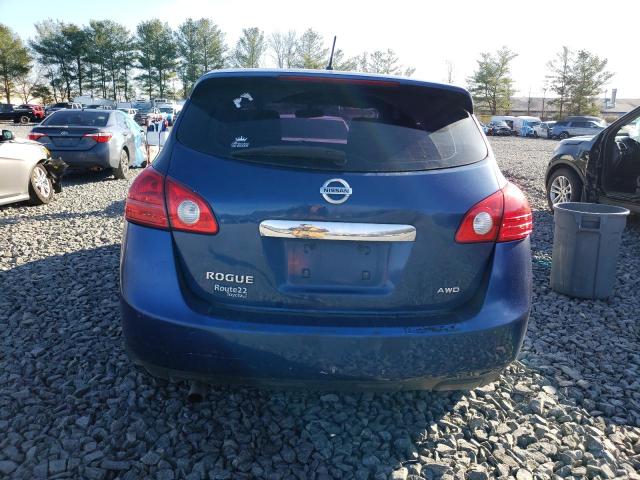 JN8AS5MV1BW251972 - 2011 NISSAN ROGUE S BLUE photo 6