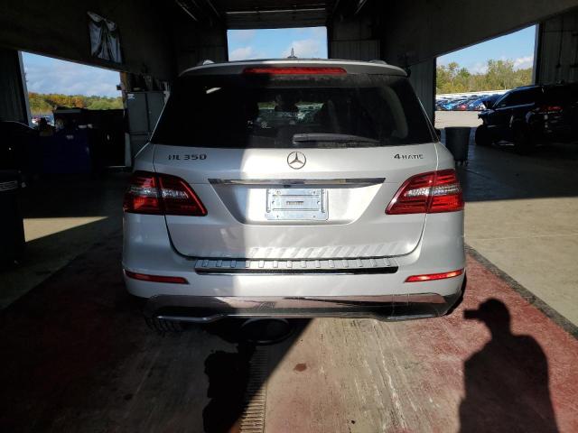 4JGDA5HB8FA465237 - 2015 MERCEDES-BENZ ML 350 4MATIC SILVER photo 6