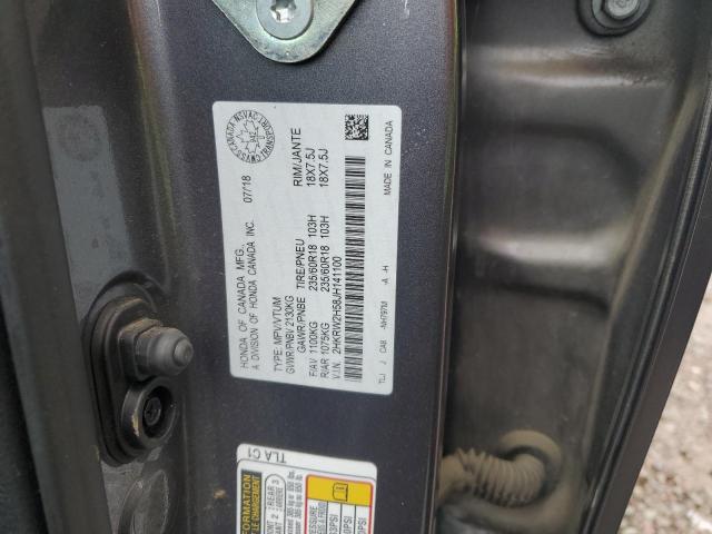 2HKRW2H58JH141100 - 2018 HONDA CR-V EX CHARCOAL photo 14