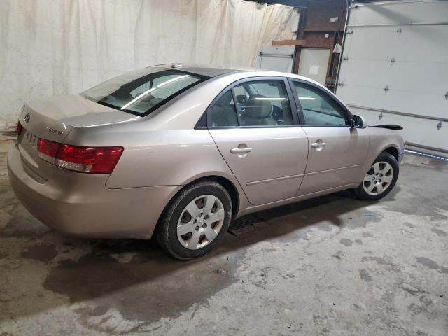 5NPET46C58H381042 - 2008 HYUNDAI SONATA GLS BEIGE photo 3