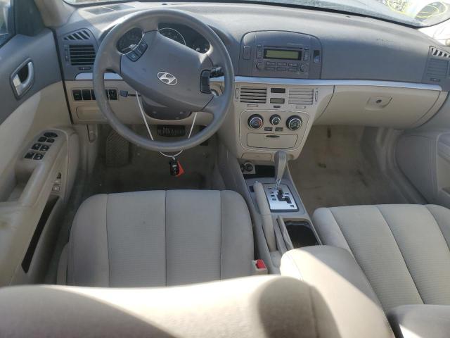 5NPET46C58H381042 - 2008 HYUNDAI SONATA GLS BEIGE photo 8