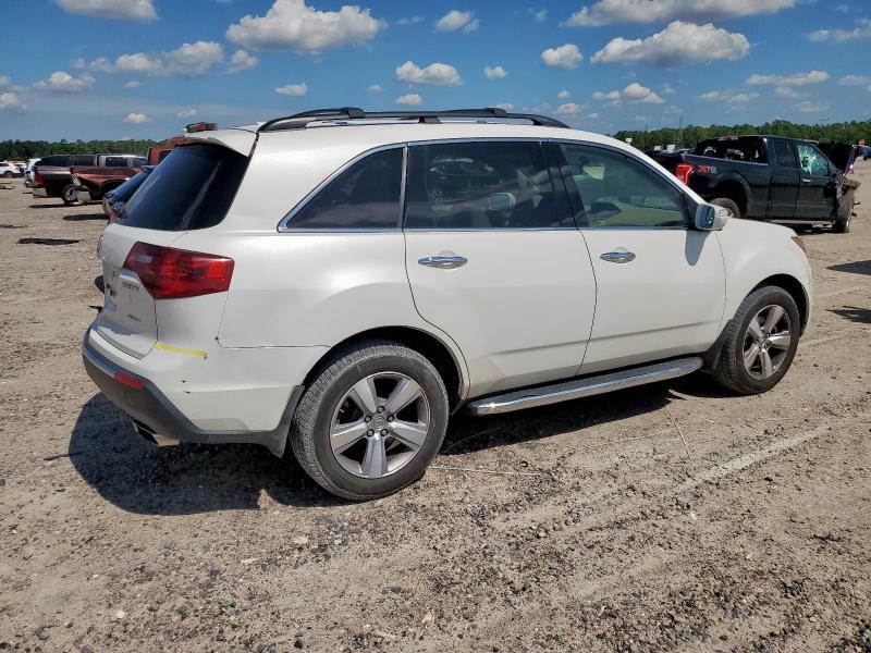 2HNYD2H35CH547907 - 2012 ACURA MDX TECHNOLOGY أبيض صورة 3