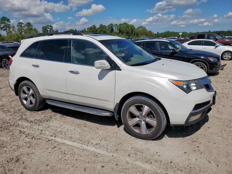 2HNYD2H35CH547907 - 2012 ACURA MDX TECHNOLOGY أبيض صورة 4