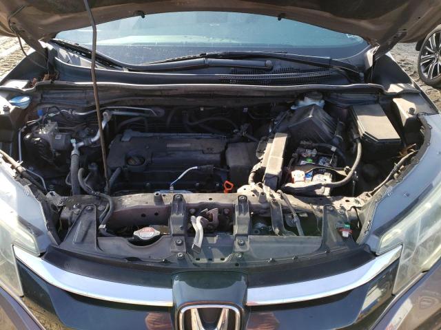 2HKRM4H57GH611370 - 2016 HONDA CR-V EX GRAY photo 12