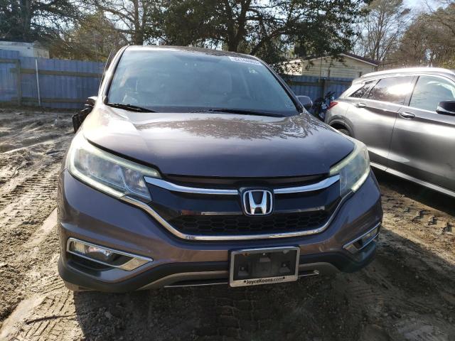 2HKRM4H57GH611370 - 2016 HONDA CR-V EX GRAY photo 5