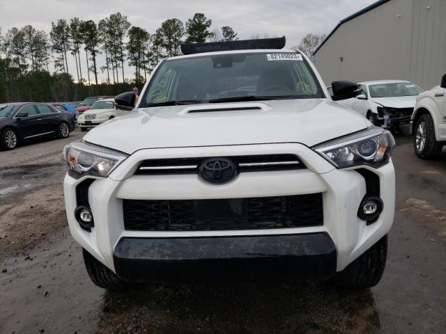 JTEHU5JRXM5951649 - 2021 TOYOTA 4RUNNER VENTURE WHITE photo 5