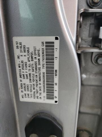 19UUA66268A008590 - 2008 ACURA TL SILVER photo 12