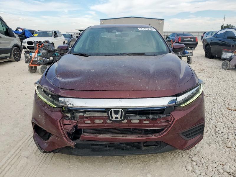 19XZE4F50KE018043 - 2019 HONDA INSIGHT EX MAROON photo 5