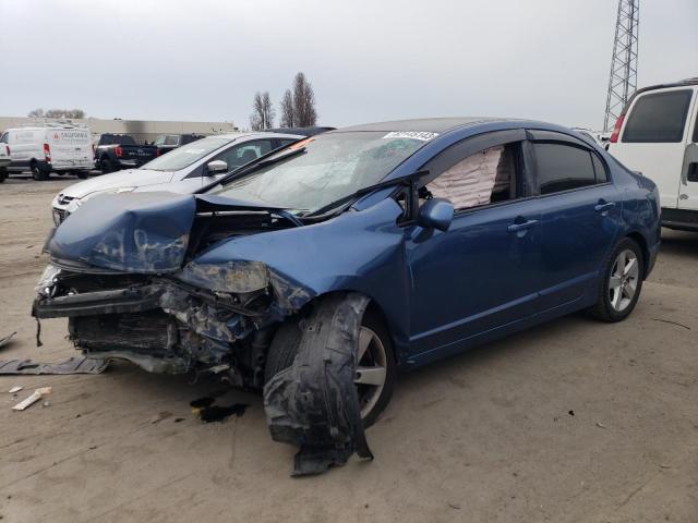 19XFA1F61AE055008 - 2010 HONDA CIVIC LX-S ლურჯი ფოტო 1