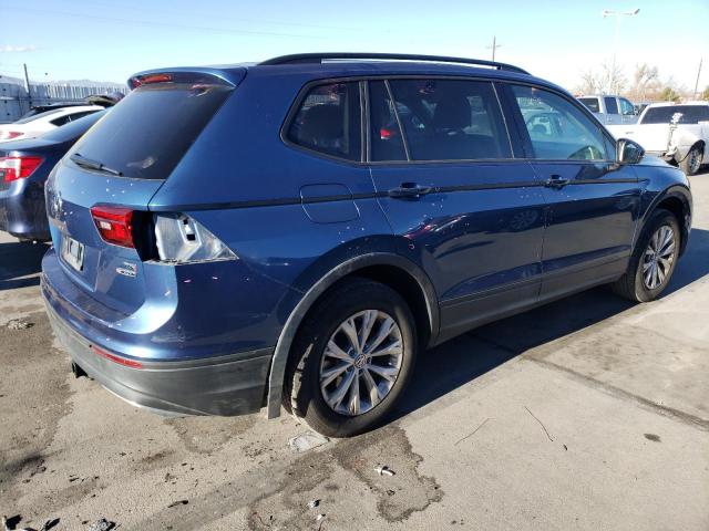 3VV0B7AX7JM015173 - 2018 VOLKSWAGEN TIGUAN S BLUE photo 3