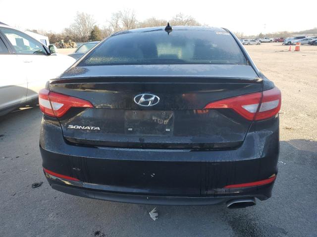 5NPE24AF4FH181318 - 2015 HYUNDAI SONATA SE BLACK photo 6