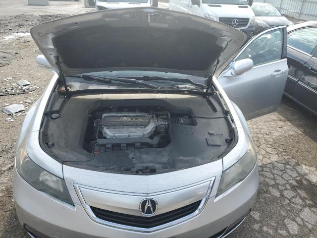 19UUA8F5XCA010938 - 2012 ACURA TL SILVER photo 11