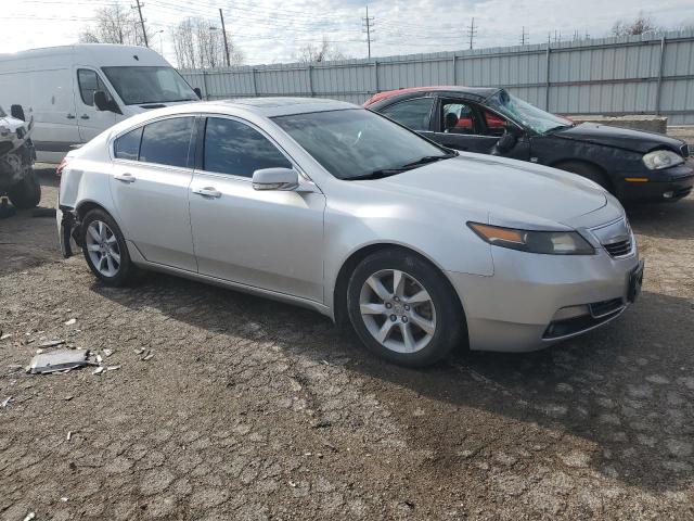 19UUA8F5XCA010938 - 2012 ACURA TL SILVER photo 4