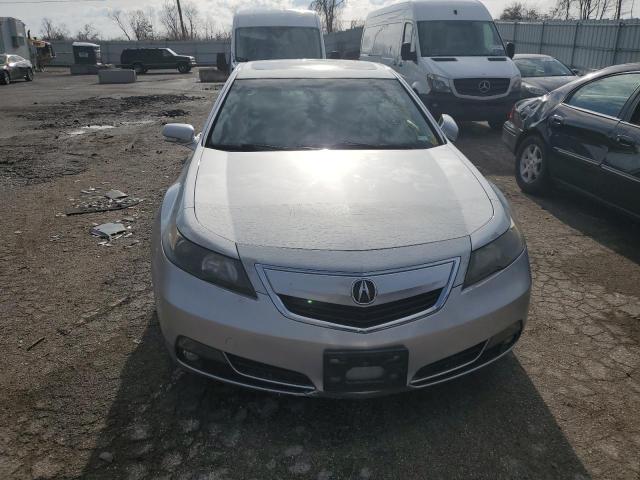 19UUA8F5XCA010938 - 2012 ACURA TL SILVER photo 5