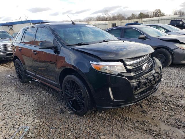 2FMDK3AK6DBE06135 - 2013 FORD EDGE SPORT BLACK photo 4