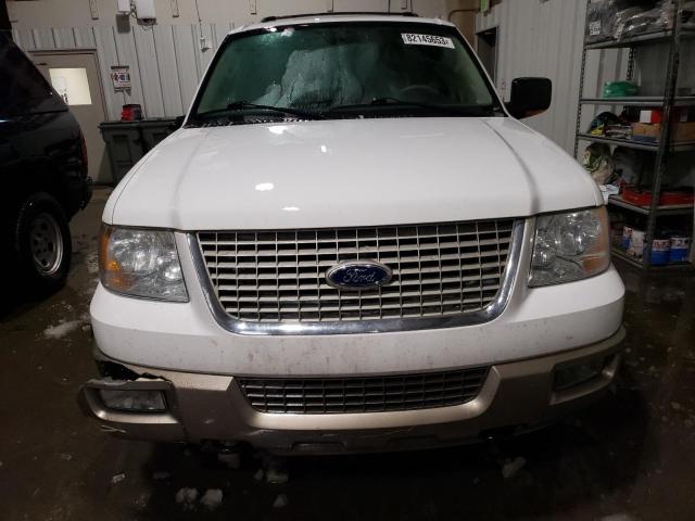 1FMPU18L84LB47111 - 2004 FORD EXPEDITION EDDIE BAUER WHITE photo 5