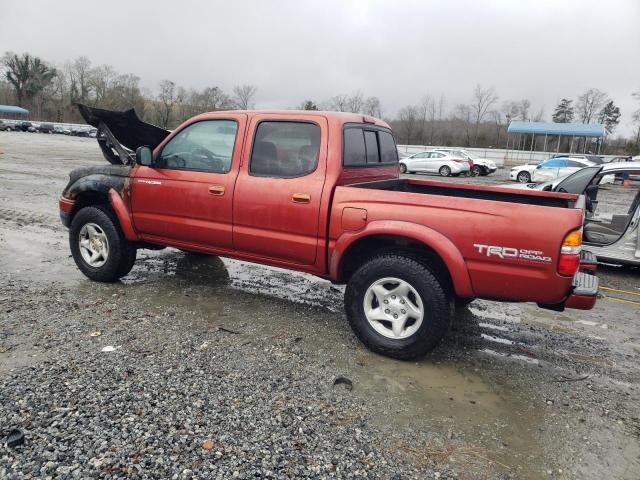 5TEGN92N63Z286227 - 2003 TOYOTA TACOMA DOUBLE CAB PRERUNNER RED photo 2