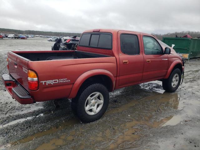 5TEGN92N63Z286227 - 2003 TOYOTA TACOMA DOUBLE CAB PRERUNNER RED photo 3