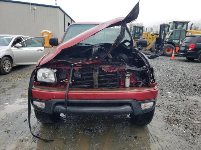 5TEGN92N63Z286227 - 2003 TOYOTA TACOMA DOUBLE CAB PRERUNNER RED photo 5