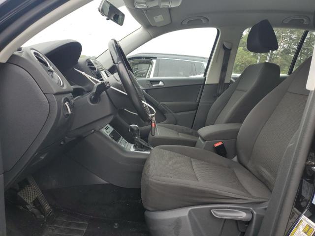 WVGAV7AX8HK044351 - 2017 VOLKSWAGEN TIGUAN S BLACK photo 7